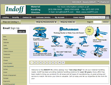 Tablet Screenshot of indoff-fl.com